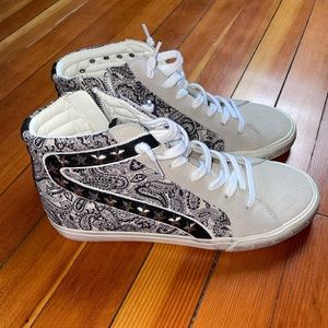 Vintage Havana Lexus Star Paisley High-Top Sneakers